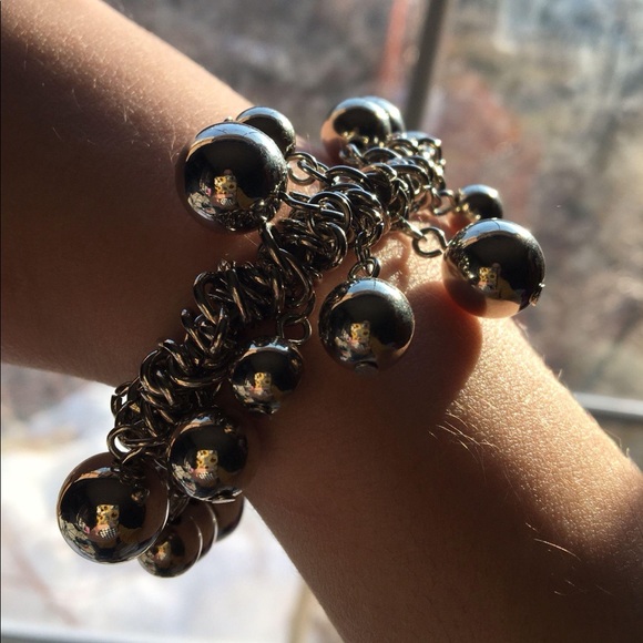 Fun Silver Bauble Bracelet - Picture 1 of 3